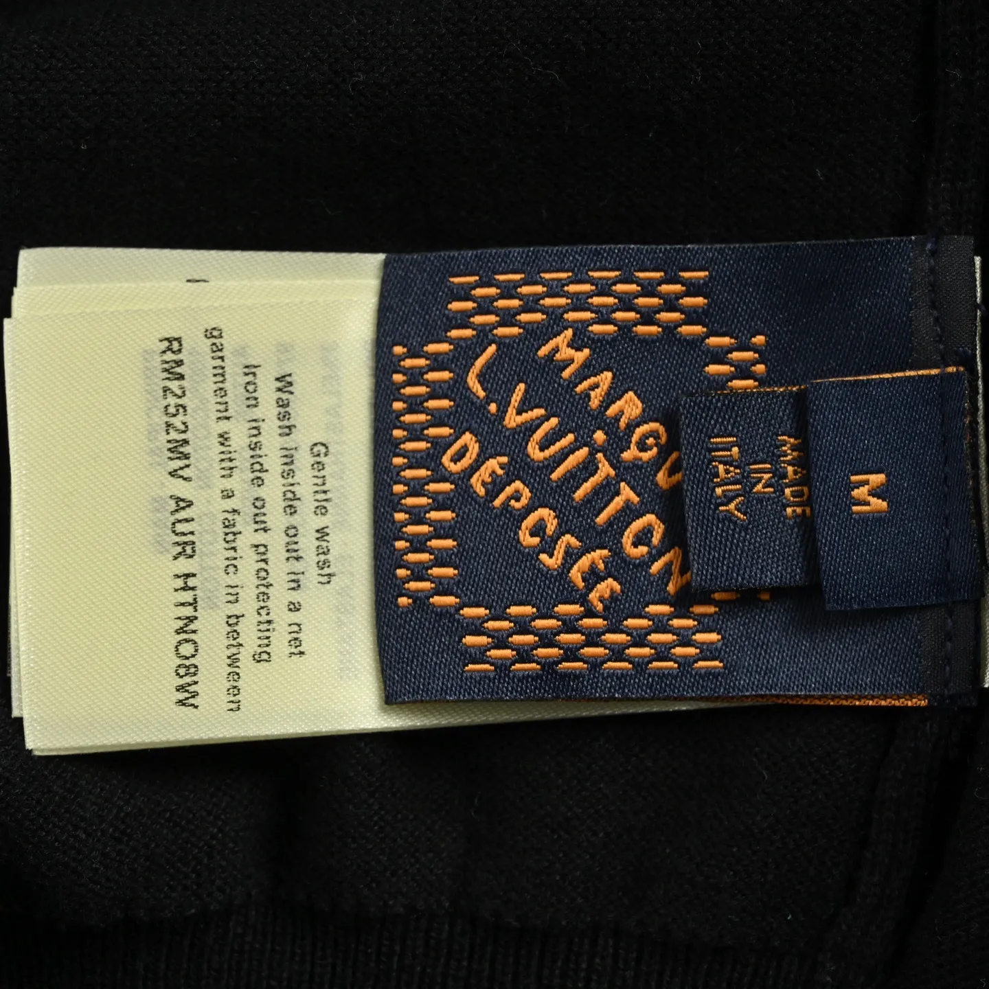 Louis Vuitton/Louis Vuitton 25ss gradient old flower jacquard color block knitted Polo short sleeves